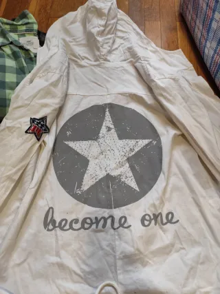 Camisa a cuadros verde y blanca