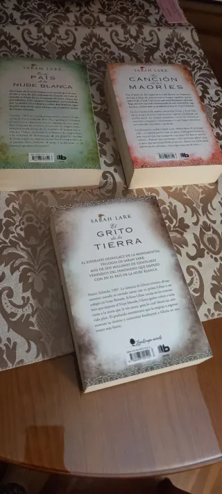 Lote de trilogía Sarah Lark