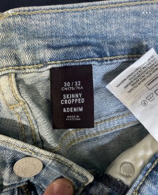 Jeans uomo strappati