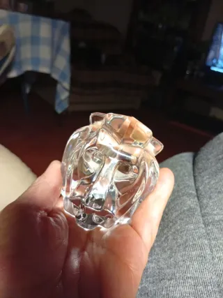 Cabeza León Cristal JG DURAND Alta Calidad