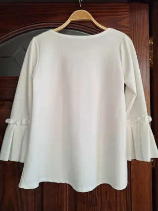 Blusa Poeta Blanca