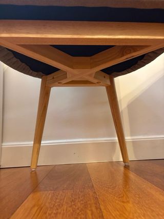 2 Sillas Butaca Tela Madera