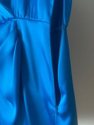Vestido Zara azul talla L