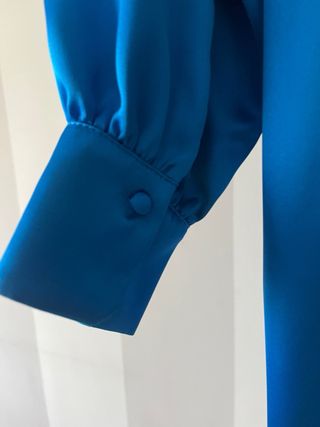 Vestido Zara azul talla L