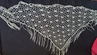 Bufanda de lana tejida