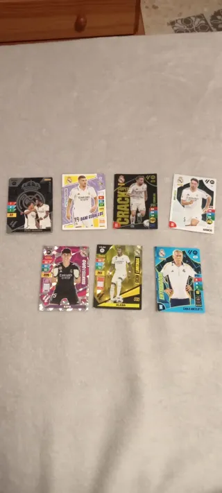 Colección cromos fútbol Real Madrid