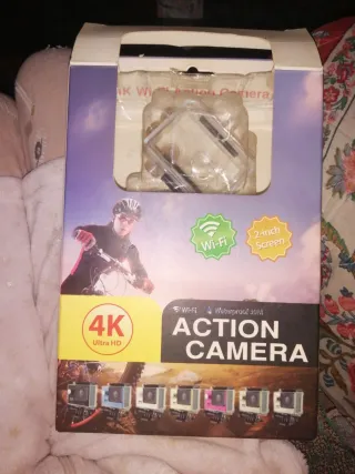 Cámara de Acción 4K Ultra HD Wi-Fi