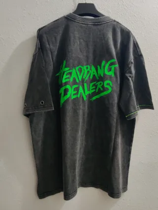 Conjunto Camiseta y Gorra Headbang Dealers