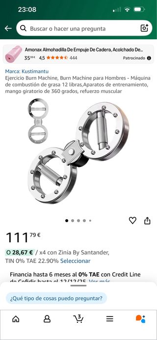 Entrenador de agarre giratorio ajustable