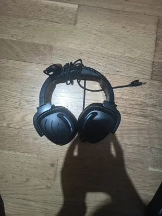 Cascos Gaming Negros sin micrófono