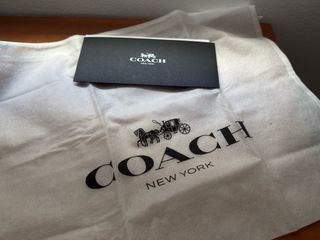 Bolso Coach Negro Piel
