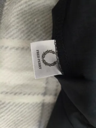 Camiseta Fred Perry Negra Talla L Nueva