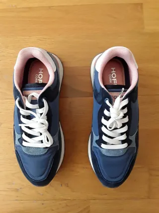 URGE!! Zapatillas azules y rosas n° 37 HOFF