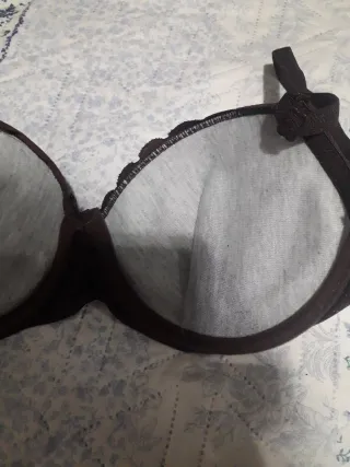 Sujetador con relleno marrón
