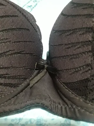 Sujetador con relleno marrón