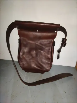 Cinturón de trabajo cuero artesano fuerte