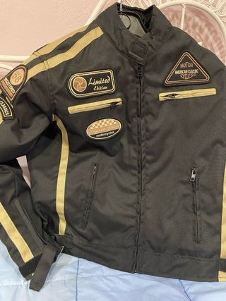 Casaco Motard Preto Tamanho S
