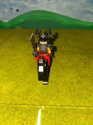 Lego Ninjago Minifigura + Cavallo Nero