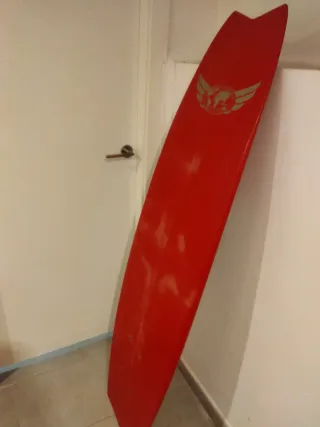 Tabla Paddle Surf Roja con Agarre