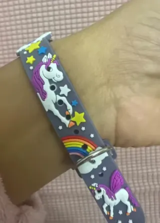Orologio per bambini unicorno e arcobaleno