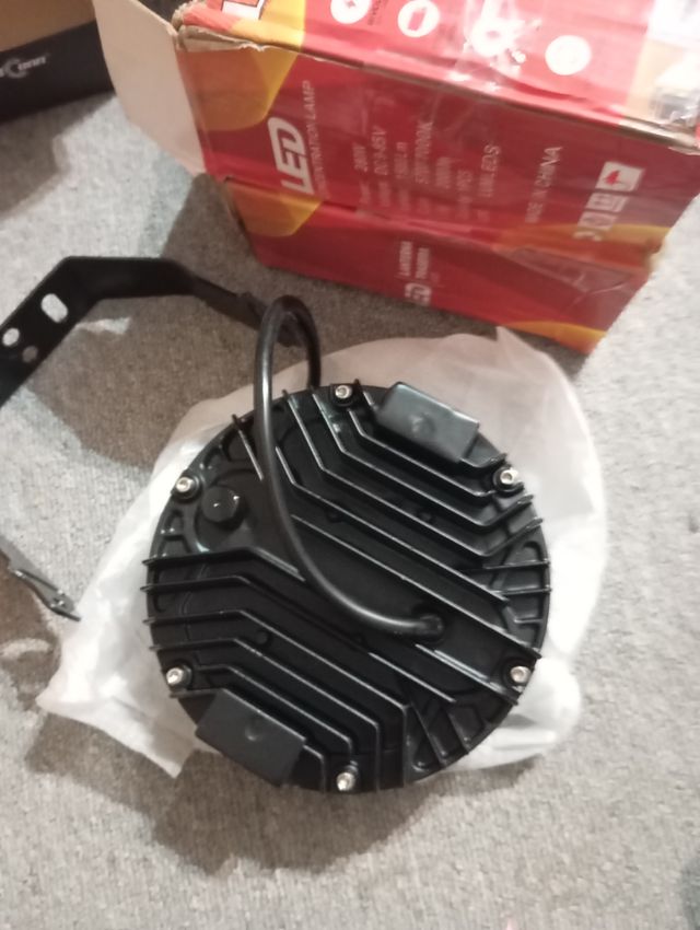 Faro LED 7 Pulgadas Amarillo