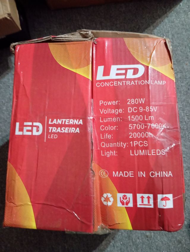 Faro LED 7 Pulgadas Amarillo
