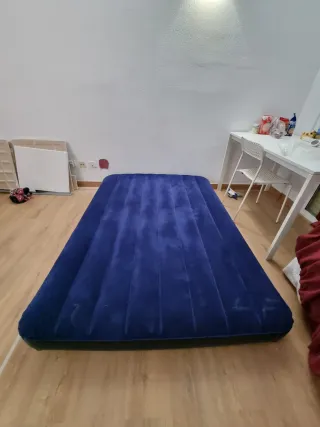 Colchón hinchable matrimonio con tecnología Fiber