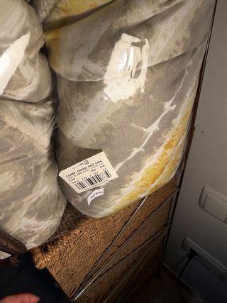 Edredón Manteol Casa Beige Gris Amarillo