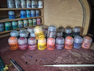 Lote de 28 Pinturas Citadel Nuevas SIN ABRIR!!!