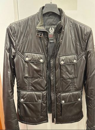 Giubbotto Belstaff donna nero taglia 44
