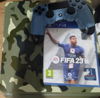 PS4 (PlayStation 4) + Mando + FIFA 23