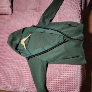 Chándal niño SILVER verde talla M