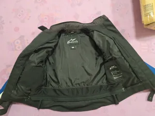 Chaqueta Moto Alpinestars Mujer Azul/Negra