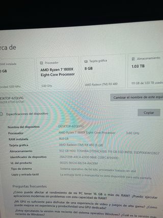 Ordenador Gaming Erazer