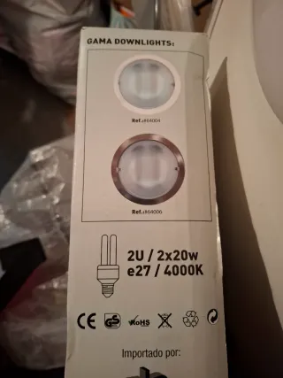 Foco Downlight Dayron 2x20w