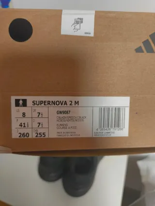 Adidas Supernova 2 M Zapatillas Running Negras