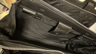 Bolso Piquadro Negro Piel Como Nuevo