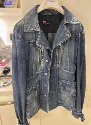 Giubbino jeans Diesel uomo
