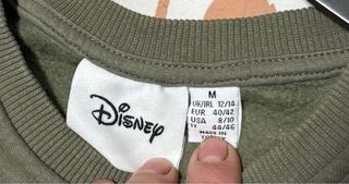Sudadera Disney Walt Disney Verde Militar