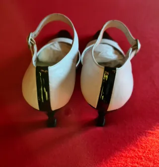 Zapatos Salón Piel Charol Talla 38