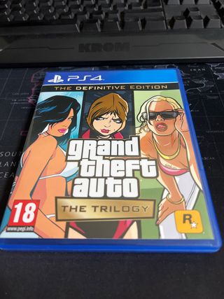 Grand Theft Auto Trilogy PS4 Edición Definitiva