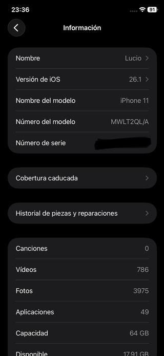 iPhone 11 64GB Nero Buono Stato