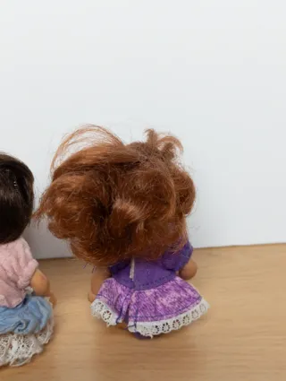 Lote 2 Bebés Barbie Lil Friends Años 80