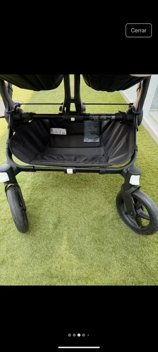 BUGABOO DONKEY5, SILLAS, CAPAZO, NEGRO REVISADO!
