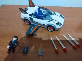 Playmobil Top Agente 9252 Coche Secreto