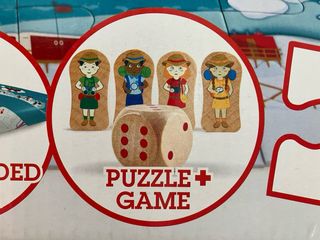 Puzzle Hape Mondo 105 pezzi + accessori