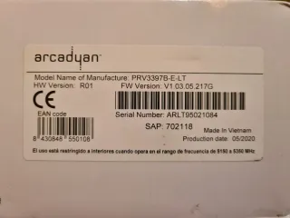 Router Arcadyan Livebox+ (PRV3397B-E-LT) NUEVO