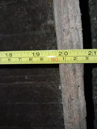 Antico setaccio in legno