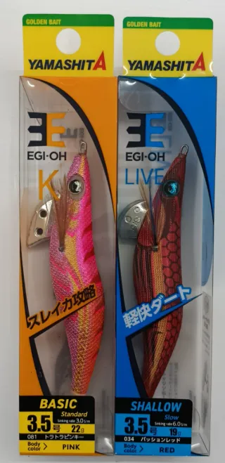 Yamashita EGI-OH K/LIVE Señuelos Pesca eging