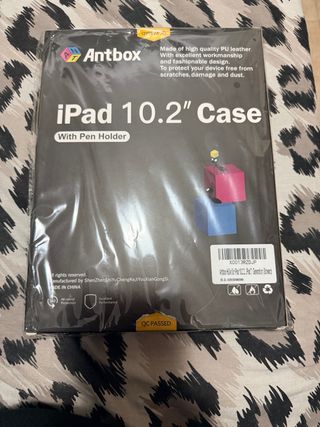 Funda Antbox iPad 10.2 con soporte para lápiz